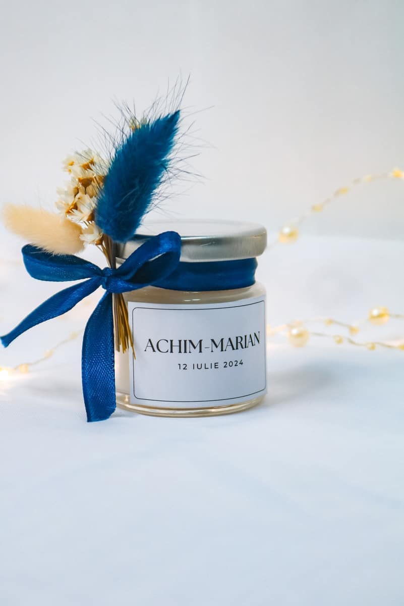 Marturii Botez lumanare Borcanel 55g - imagine 14